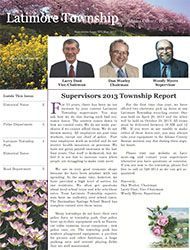 Newsletter XVI - Latimore Township