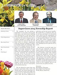 Newsletter XVII - Latimore Township
