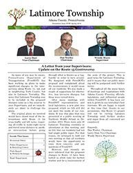 Newsletter XVIII - Latimore Township