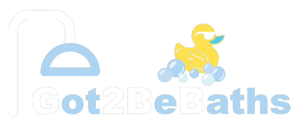 Blue and yellow weather graphic with an umbrella and clouds over the words “my weather”