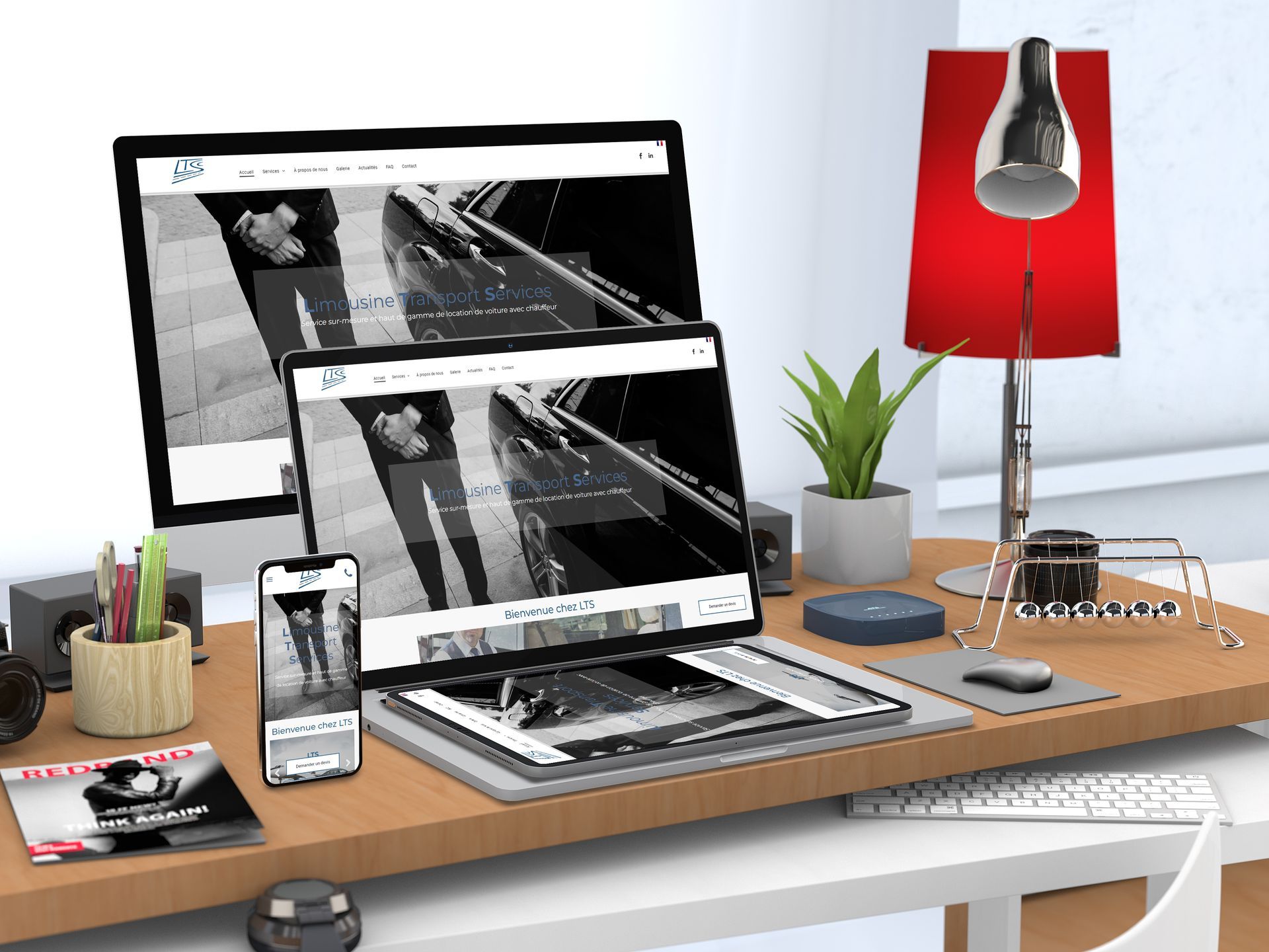 Versus communication - agence de communication digitale - Projet site internet LTS