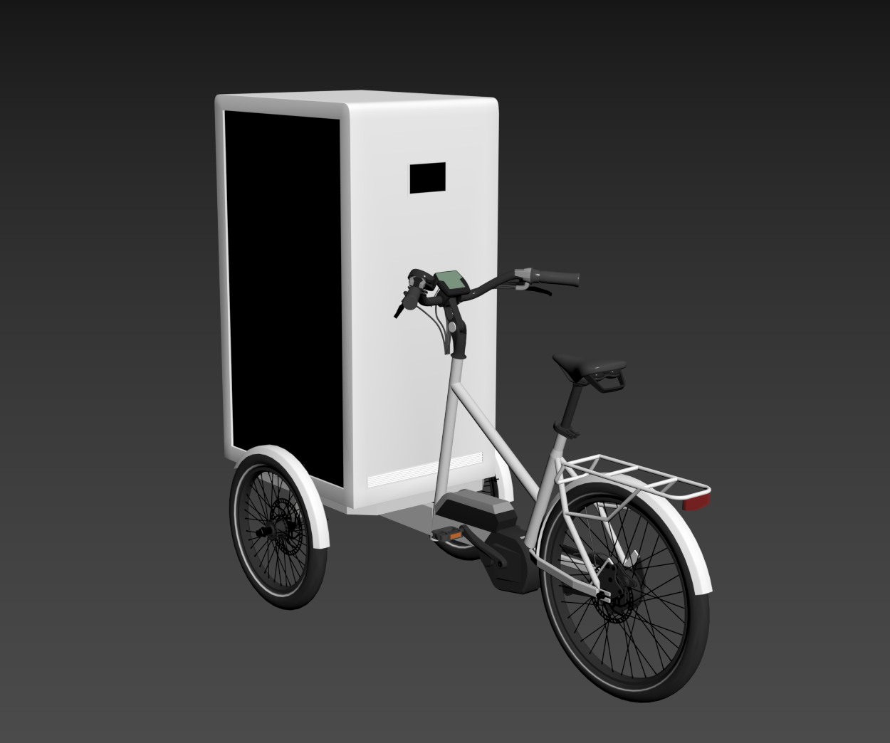 Vélo eye-srceen technologique et moder