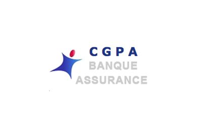 Logo  CGPA Banque et assurance par l'agence VERSUS Communication en belgique