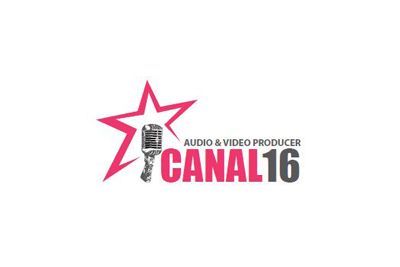 Logo canal16 par l'agence VERSUS Communication