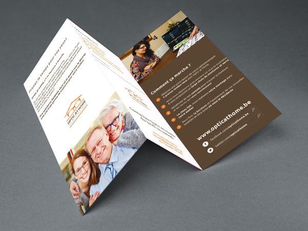 Brochure créée par l'agence VERSUS Communication 