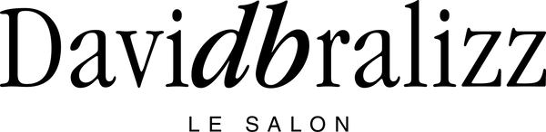 Logo du salon Davidbralizz, texte noir sur fond blanc. « Le Salon » figure en dessous.