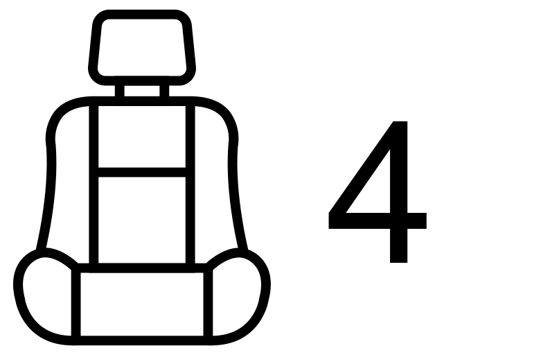 4 sièges