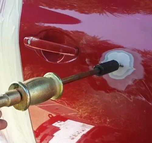 red car paint repair