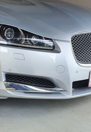 front right side of car