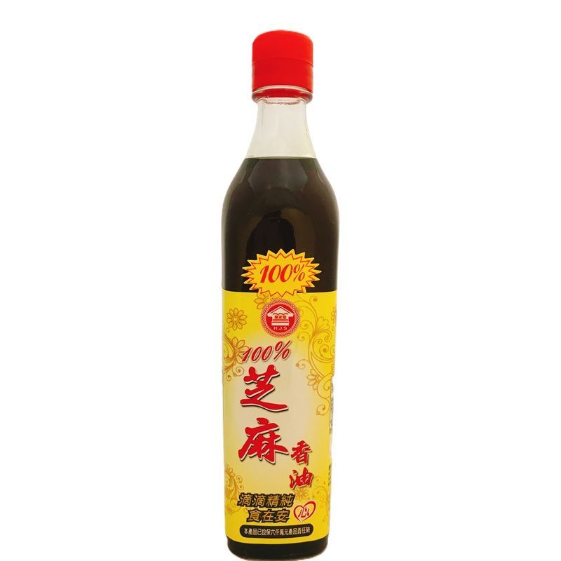 純天然100%芝麻香油 (500ML)