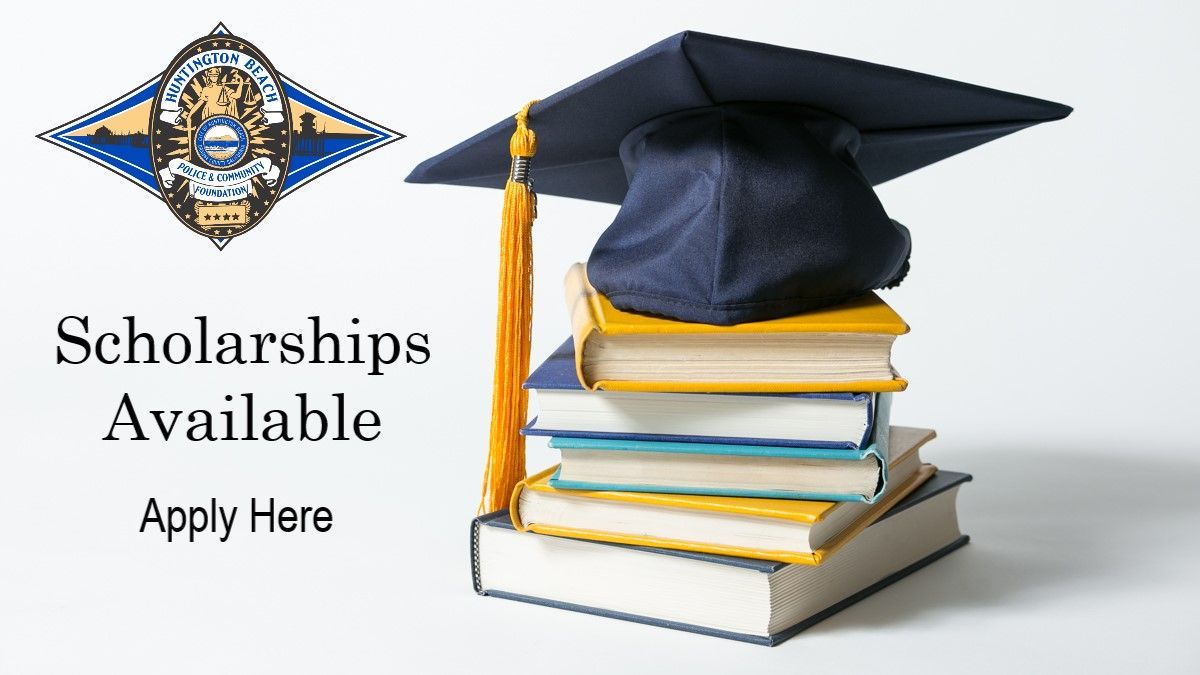 A graduation cap resting on a stack of books with the text