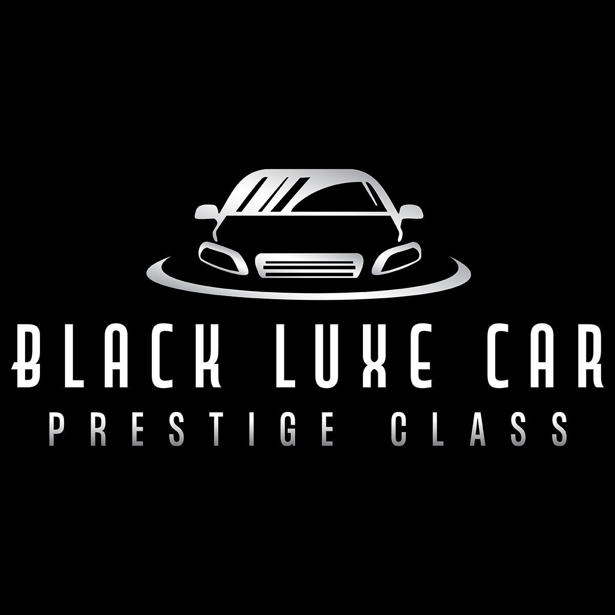 Black Luxe Car Logo