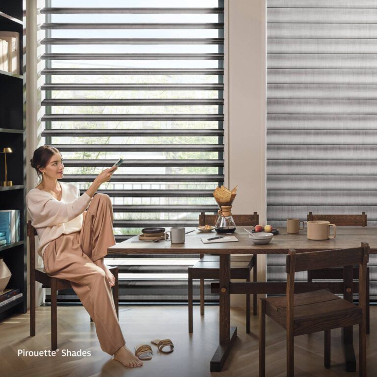 PowerView Automation with the purchase of Silhouette or Pirouette shades