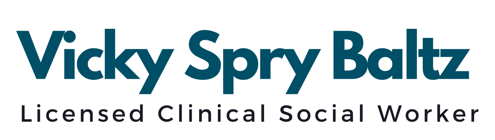Vicky Spry Baltz LCSW logo