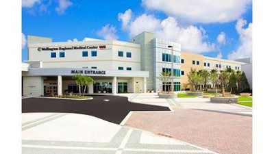 Wellington Regional Medical Center building with 