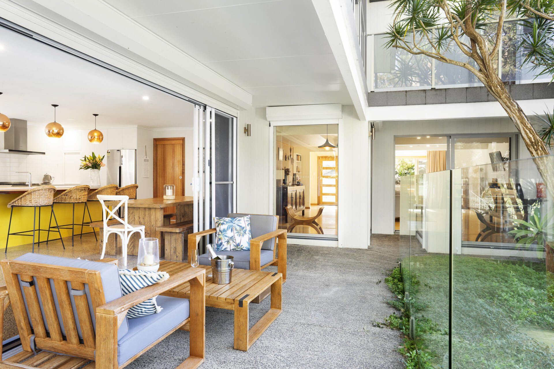 Outside Sitting Area — Coastline Property Wollongong  In Woonona, NSW