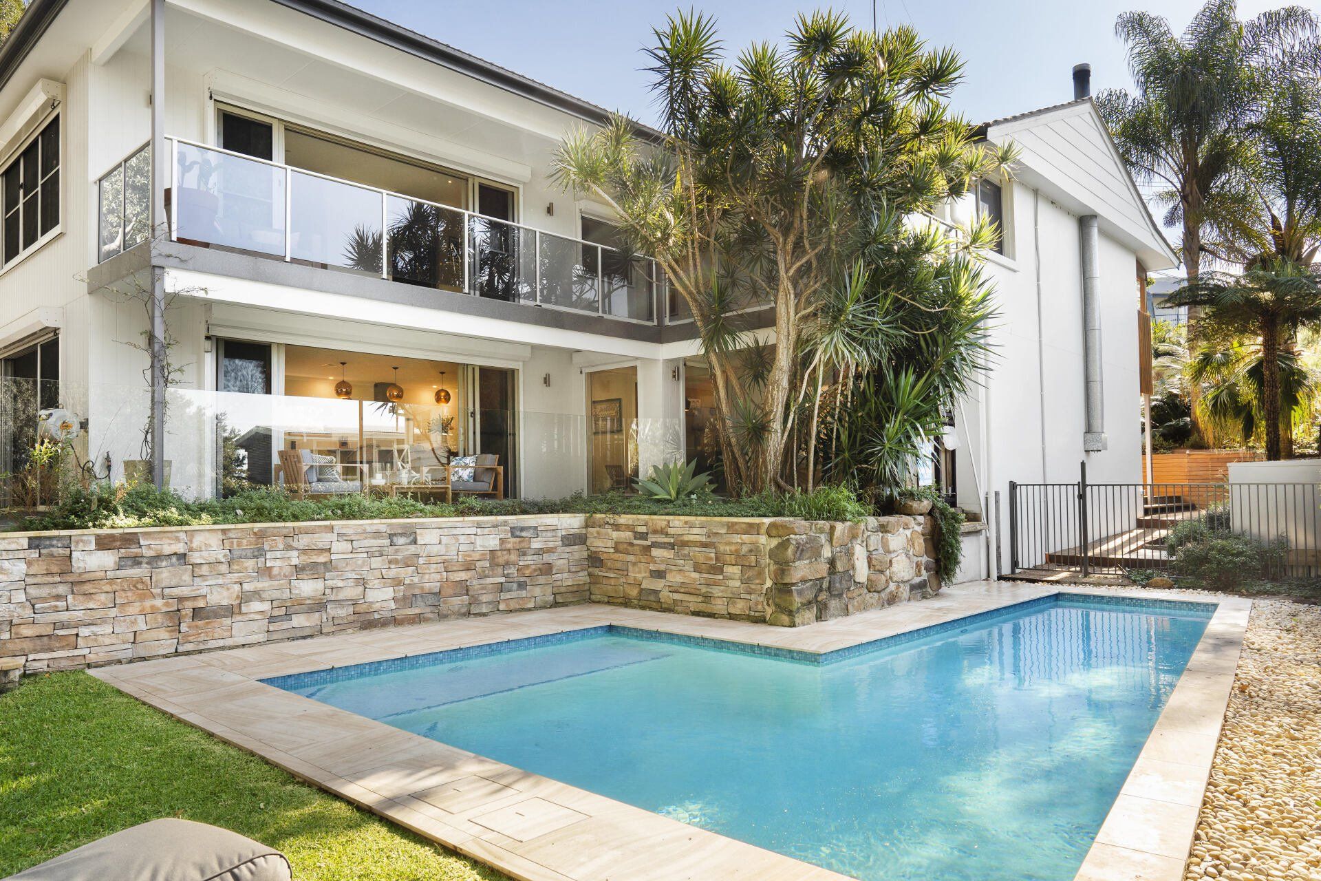 Pool View Showing House — Coastline Property Wollongong  In Woonona, NSW
