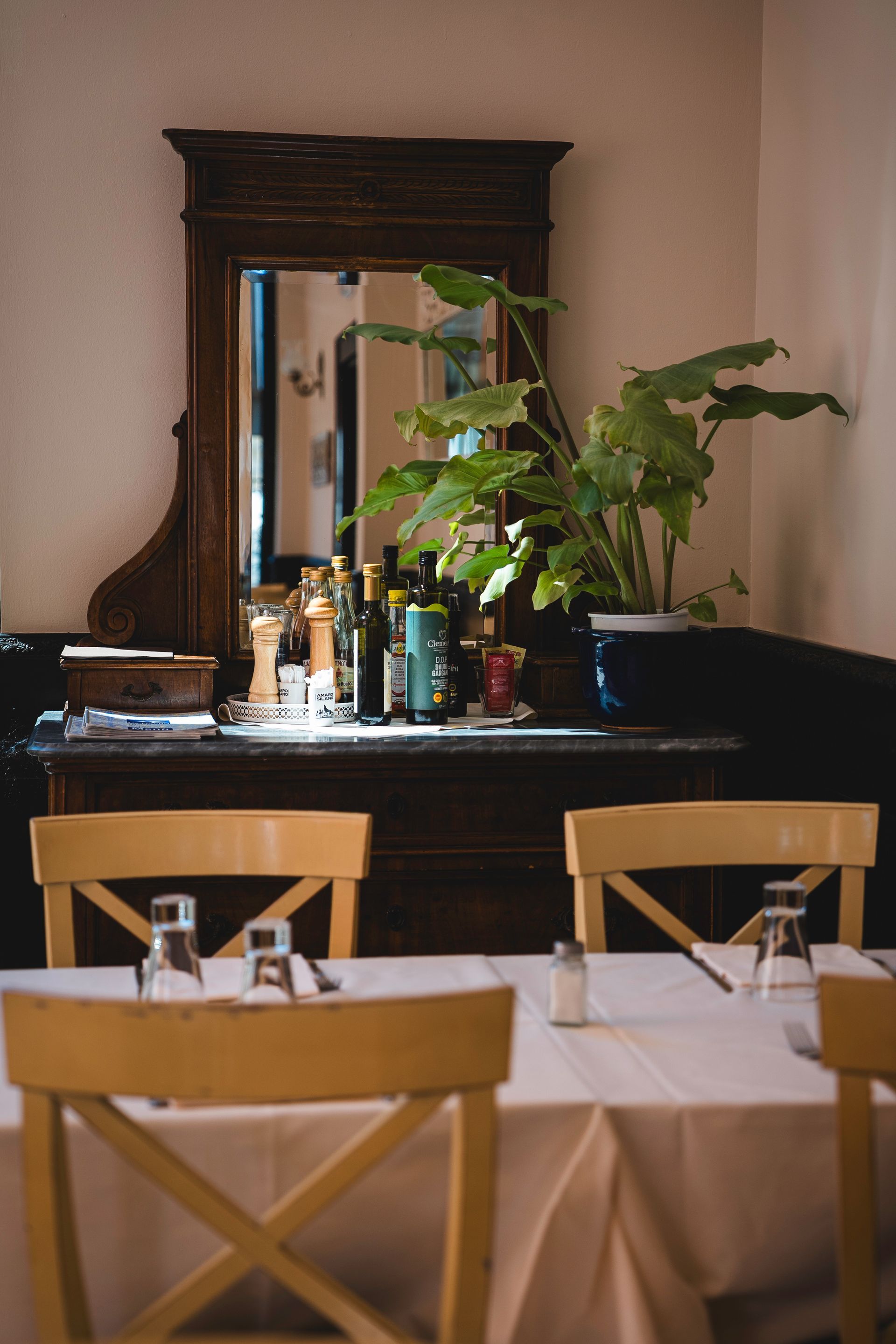 interno del ristorante La Livella