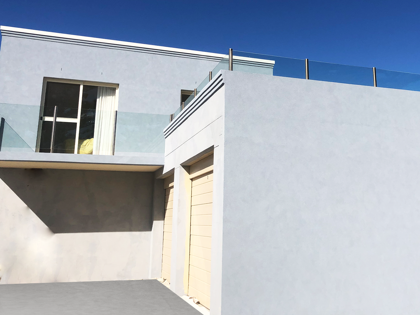 after concrete remedial work