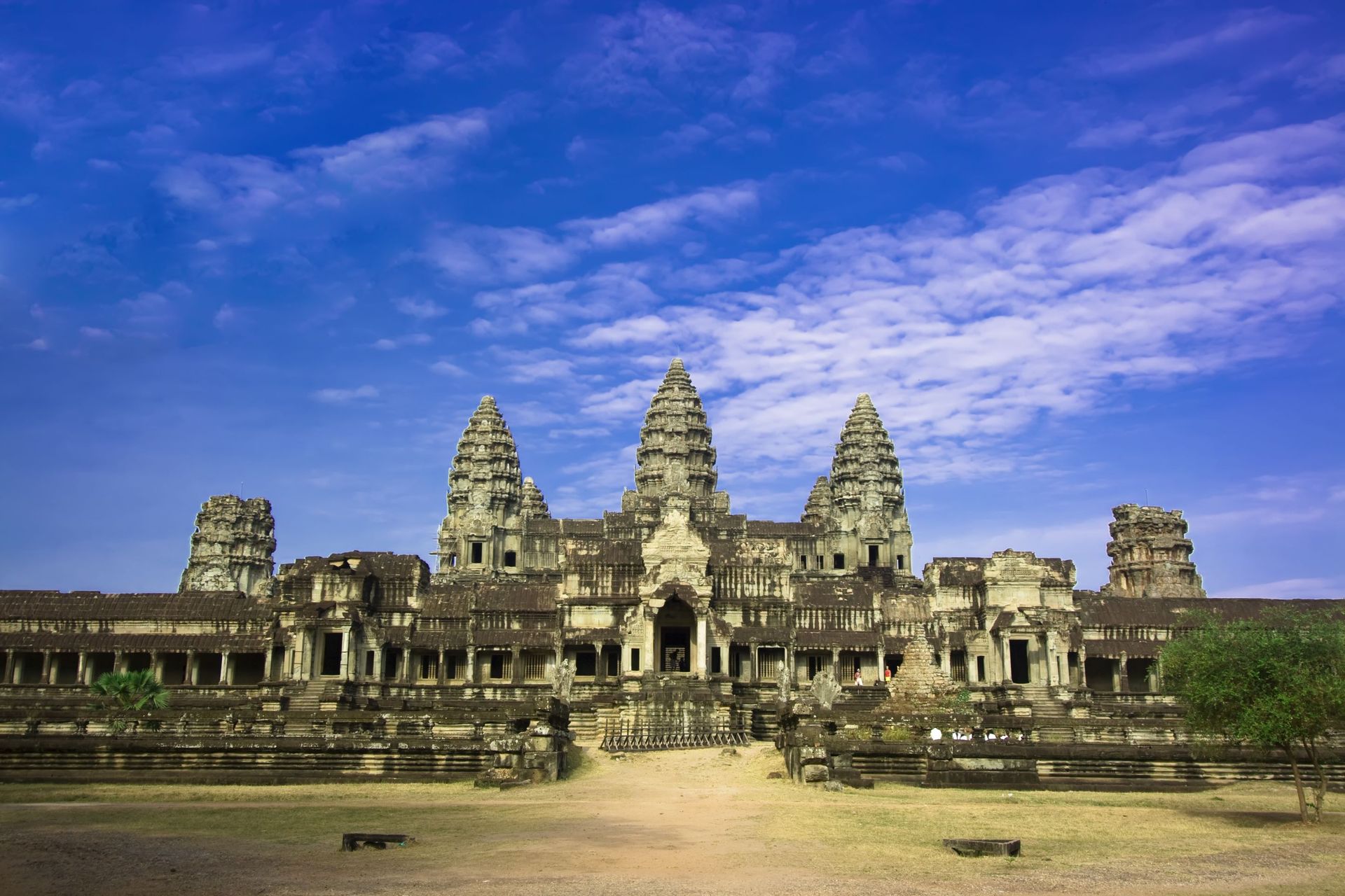 Angkor Wat, a Hindu temple in Siem Reap, Cambodia.
