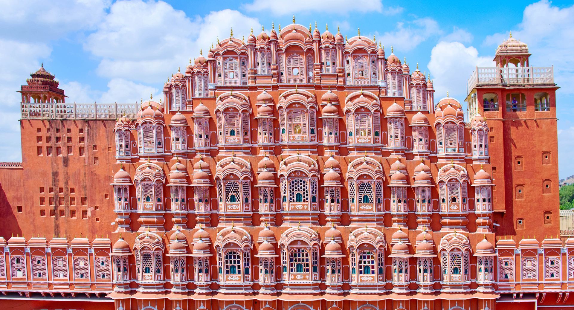 Hawa Mahal, a palace in Jaipur, Rajasthan, India.