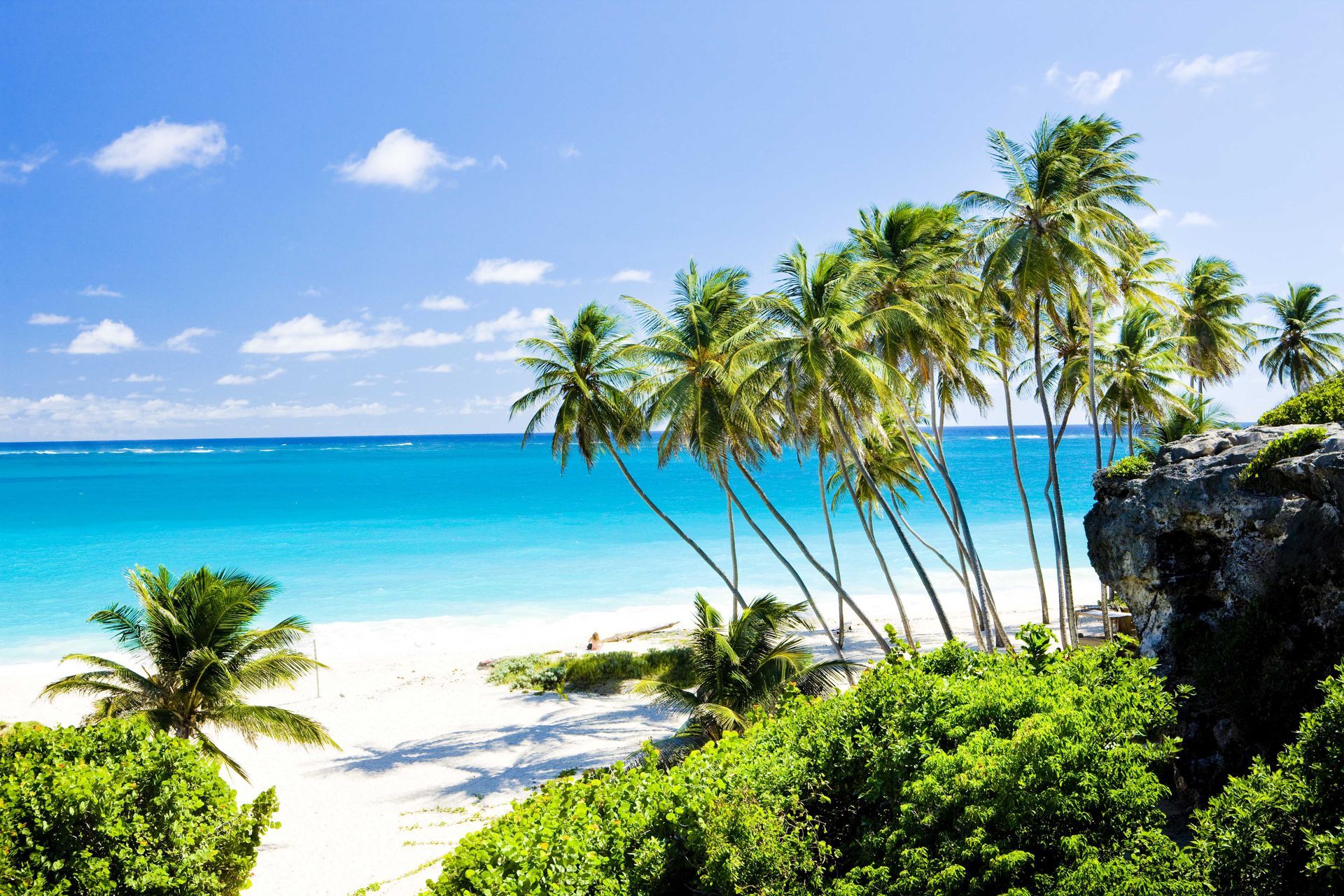 Bottom Bay in Barbados.