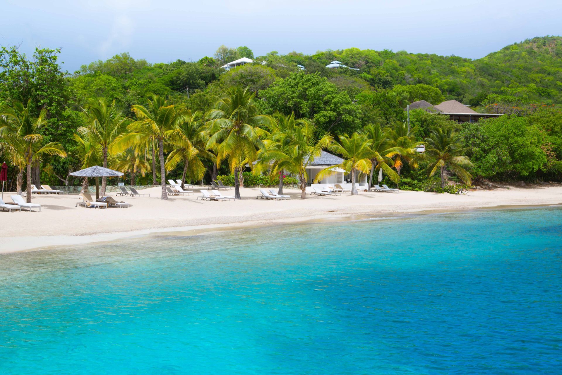 Ocean view of The Inn At English Harbour, a five-star hotel in Antigua.