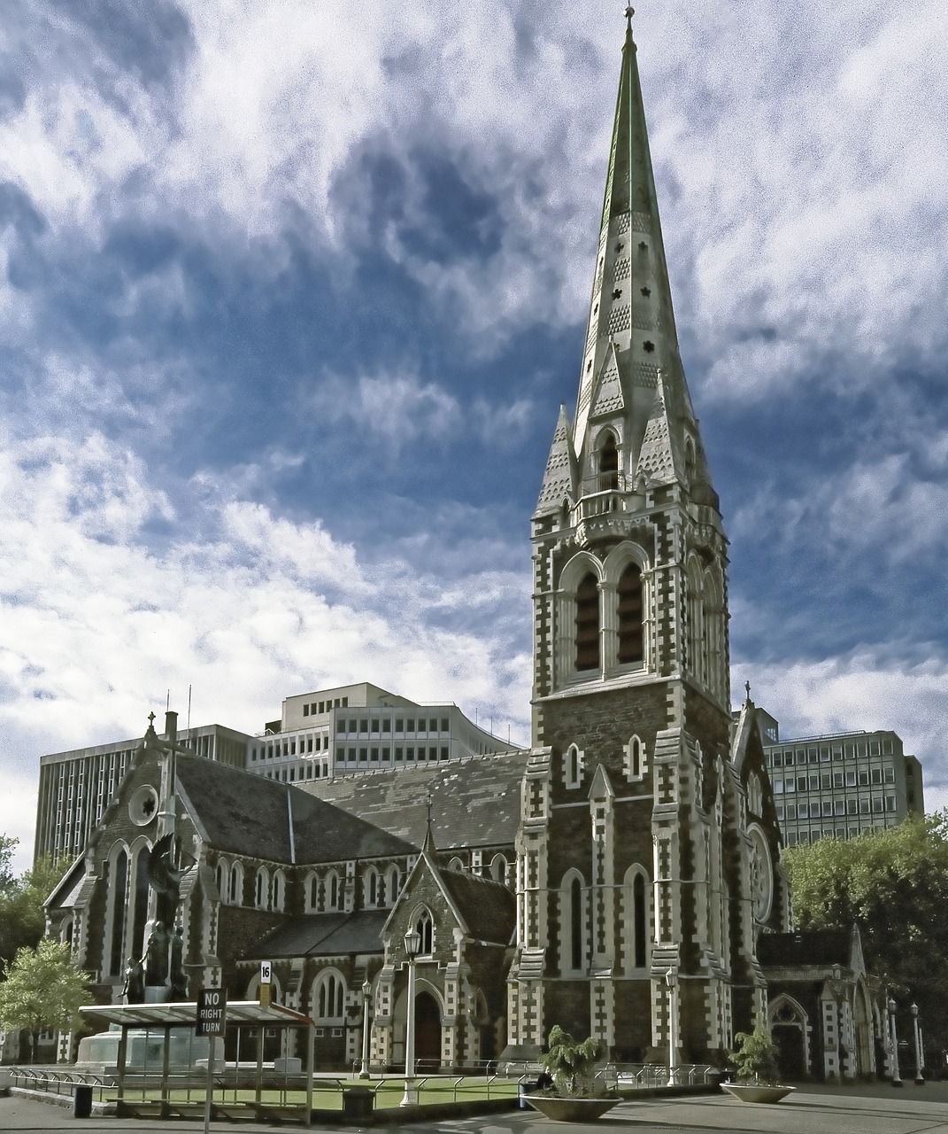 Christchurch Cathedral in New Zealand.