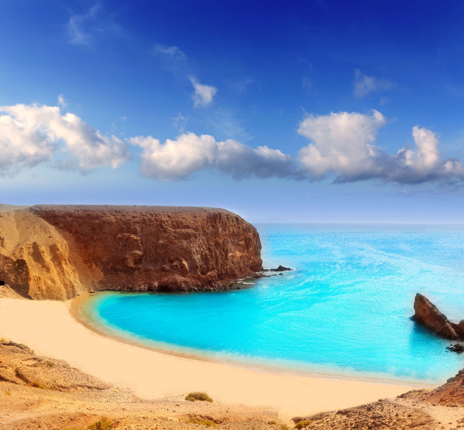 Papagayo Beach in Spain.