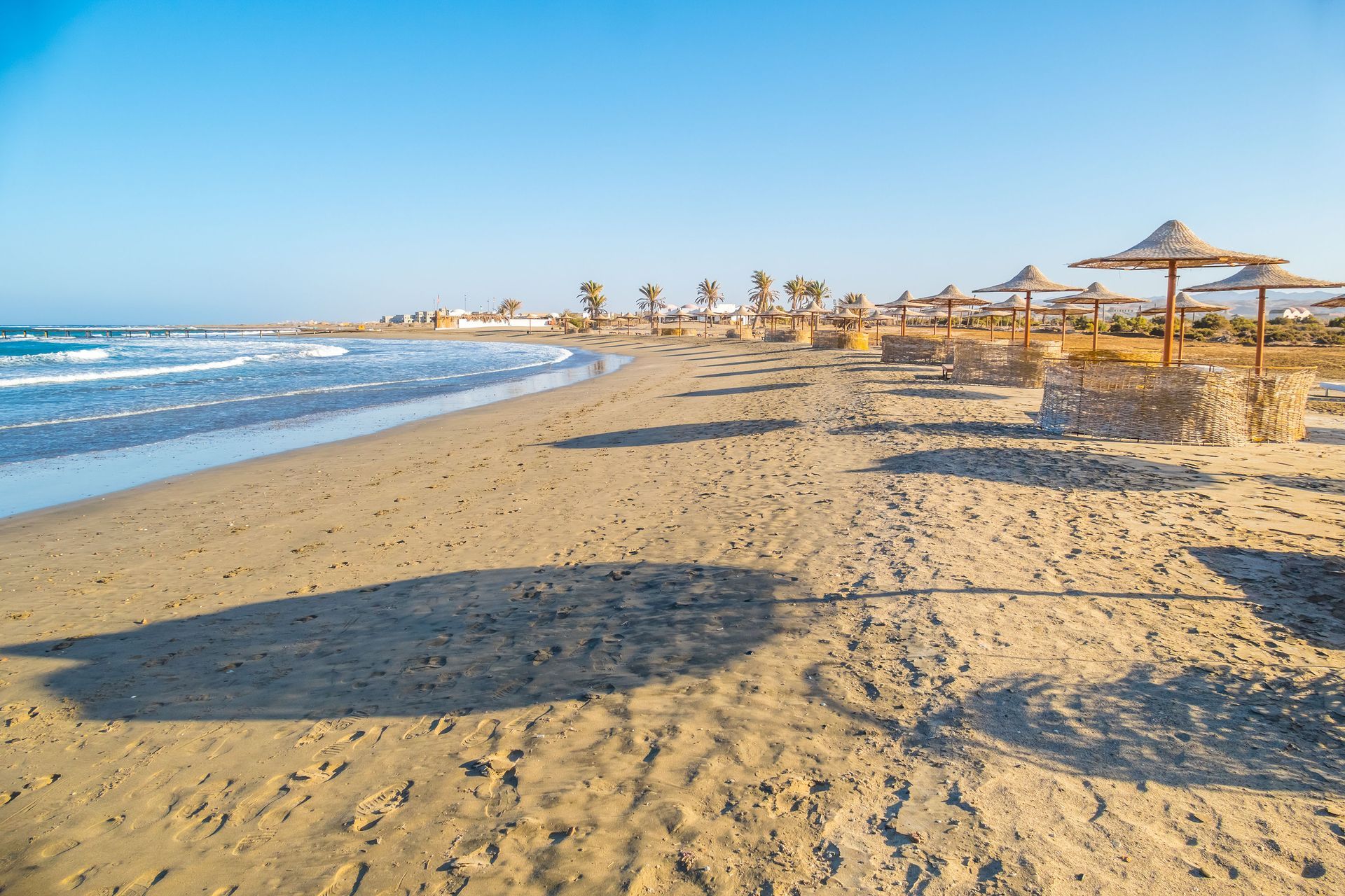 Abu Dabbab, a beach in Marsa Alam, Egypt.