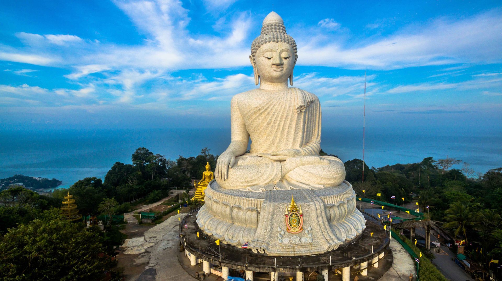 The Big Buddha, a big statue of Buddha in Phuket, Thailand.