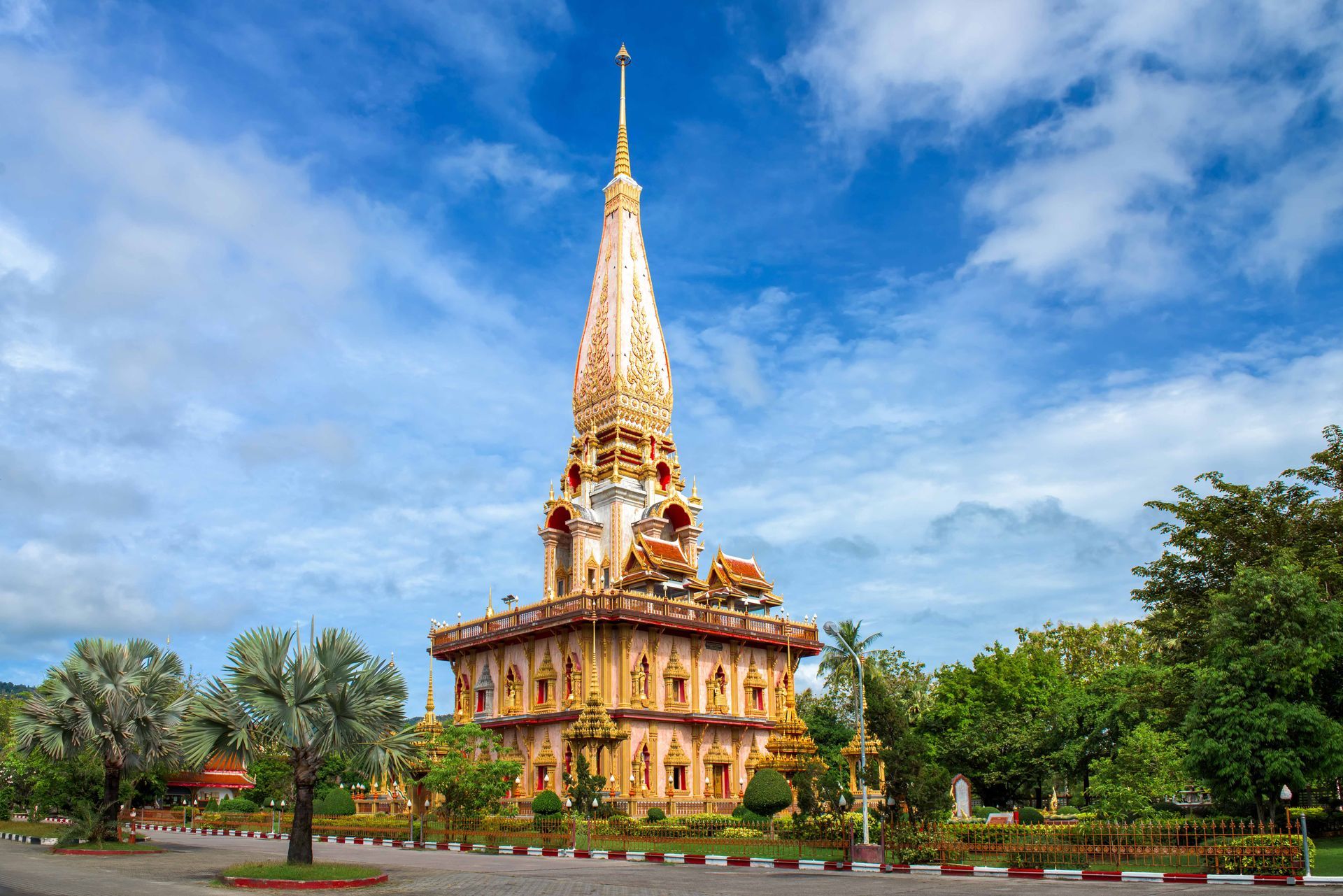 Chaithararam Temple - Wat Chalong, a temple in Phuket, Thailand.