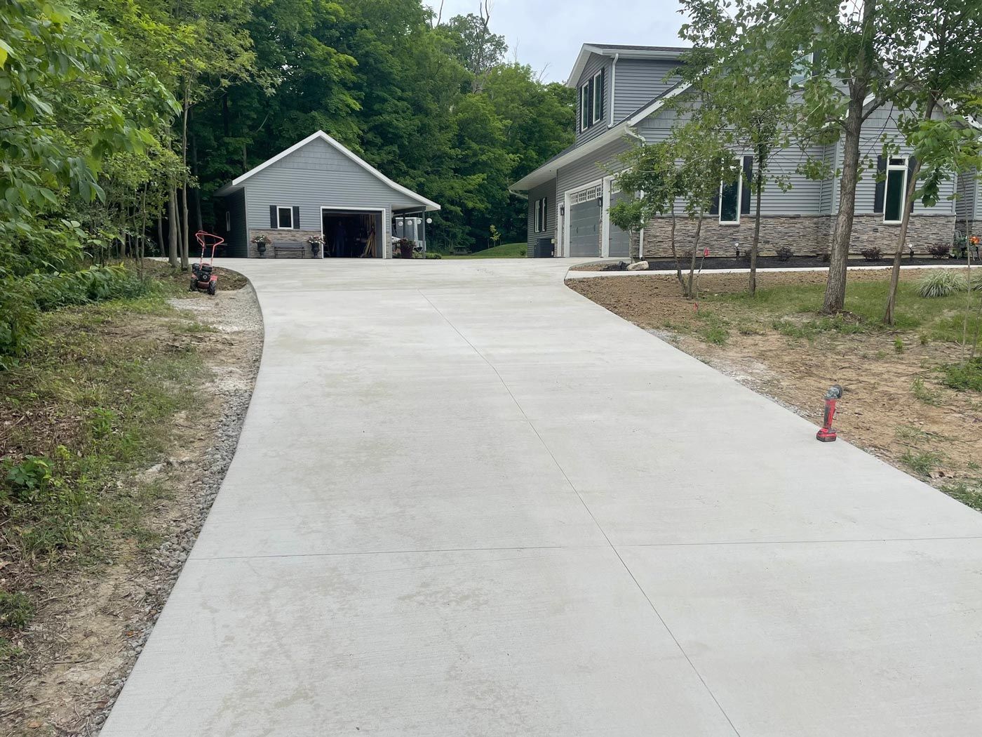 Concrete Driveway — Fort Wayne, IN — Shannon Concrete Construction