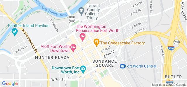 Map of business location