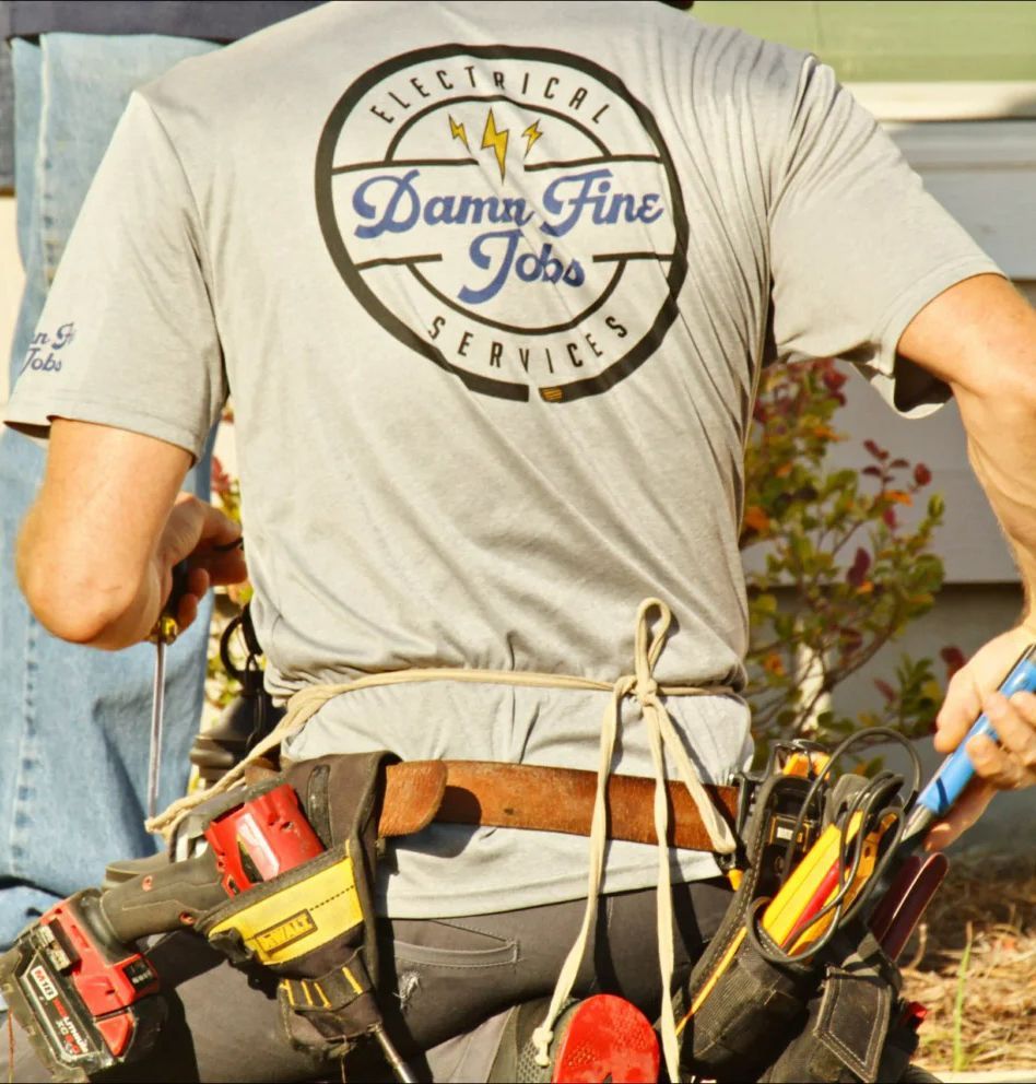A man wearing tools on a belt - Milton, FL - Damn Fine Jobs