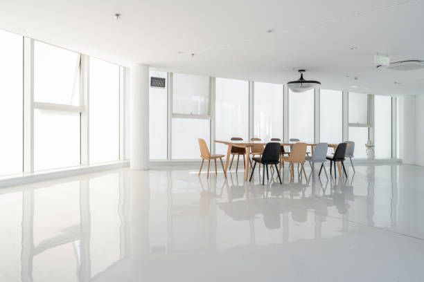 A Bright White Empty Reception Hall | Clayton, NC | Showcase Professional Services