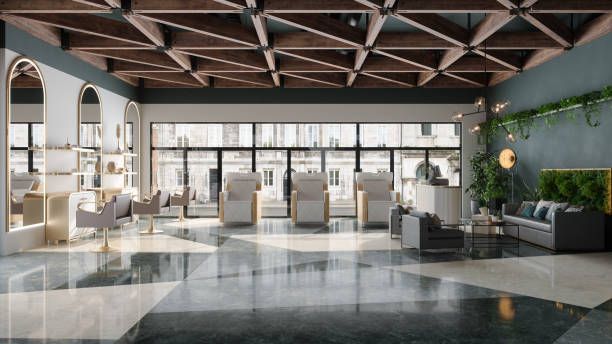 Hairdressing and Beauty Salon Interior with Chairs | Clayton, NC | Showcase Professional Services