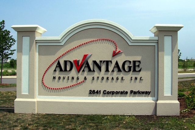 Advantage Housing, Inc. sign at 2841 Corporate Parkway
