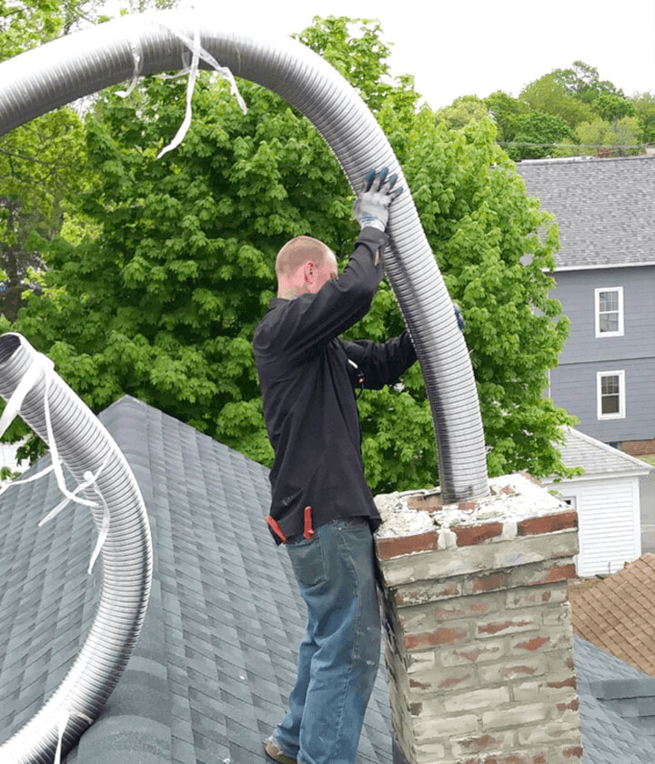Chimney Liners Worcester, MA Emener Chimney Maintenance Inc.