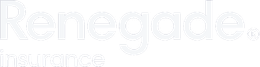Renegade Insurance logo in light gray text on a white background