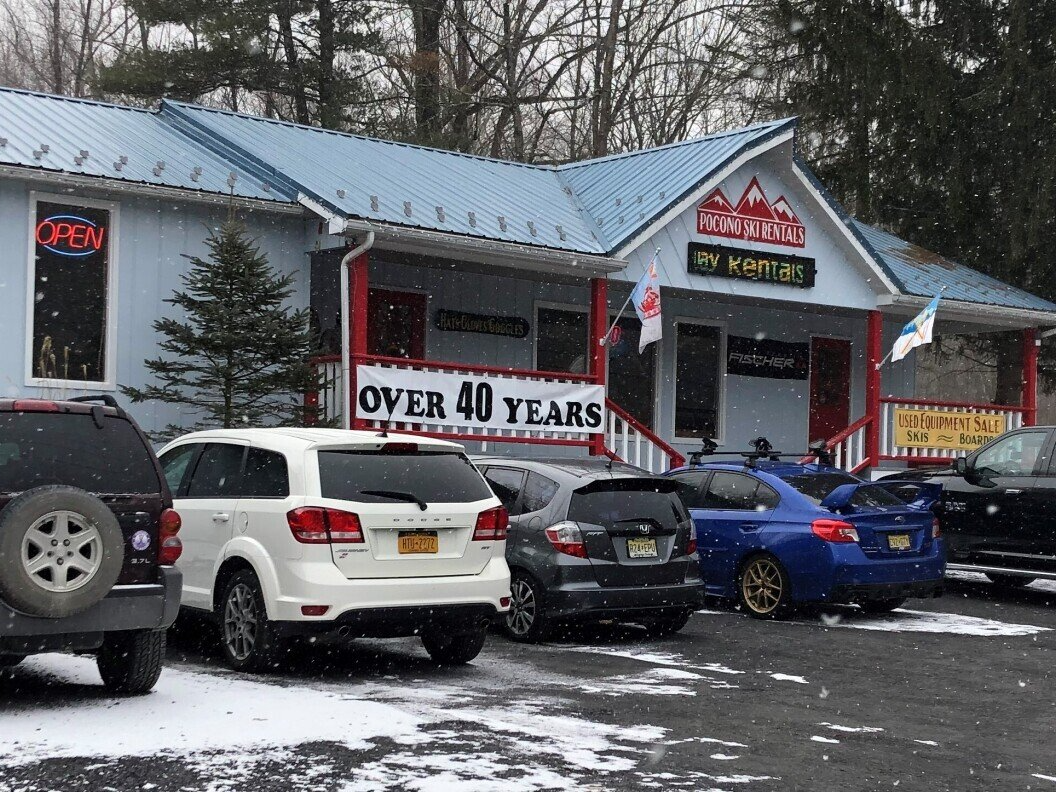 Pocono Ski Rentals, Tannersville ski shop