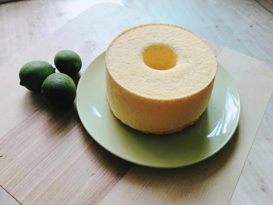 檸檬小清新戚風蛋糕