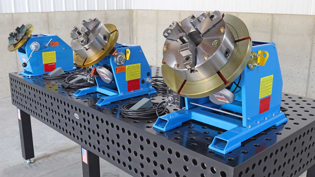 MAC Model PS-1F-5-A Benchtop Welding Positioner | All-Fab Corp