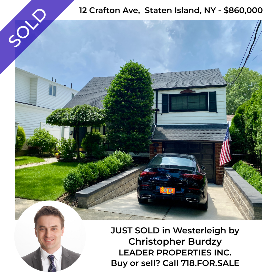 Sold: 12 Crafton Ave, Staten Island, NY