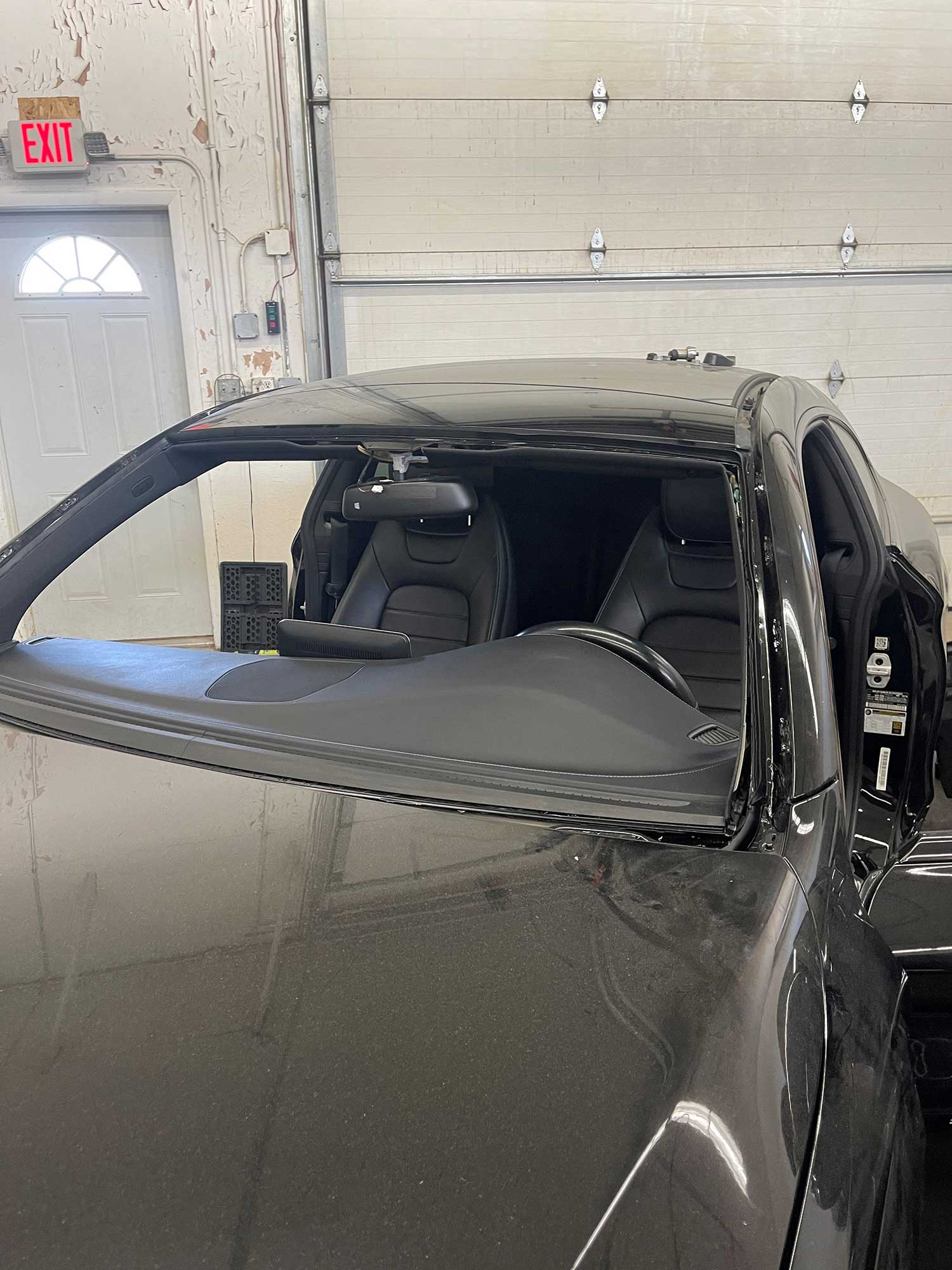 Car without Windshield — Chicago, IL — Sotelo Auto Glass Service