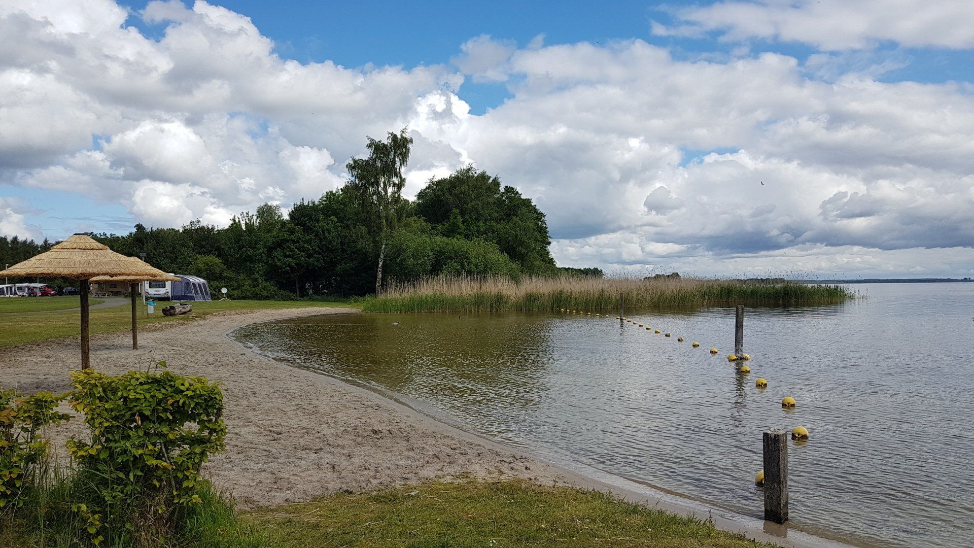 zwemstrandje RCN Zeewolde Akita dag spiegel van de ziel 11 september 2022