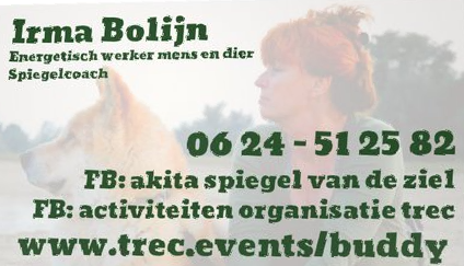 Contact gegevens Buddy voor mens en Akita, begeleiding, ondersteuning, problemen met de akita, hond