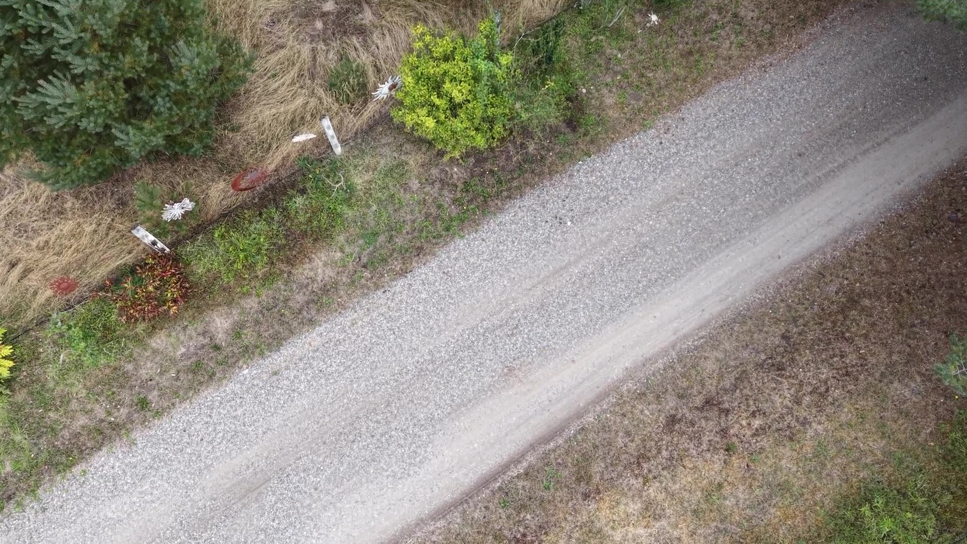 Gravel driveway with new crushed rock after repair in Rochester, WA