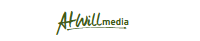 A&Will media logo in black and green on a white background
