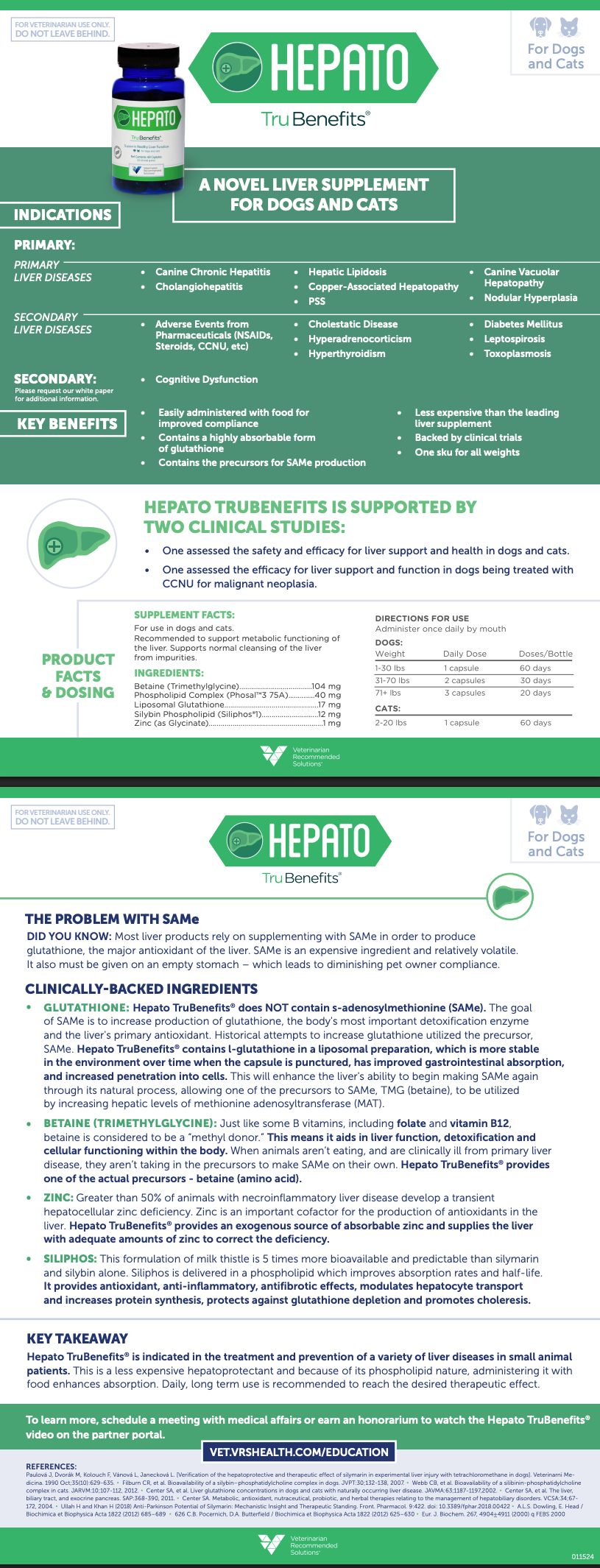 A bottle of hepatitis pills is on a green background.